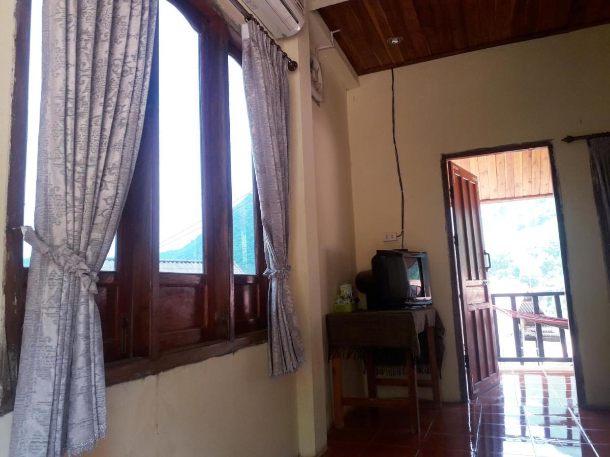 Sunrise Bungalow Hotel Nong Khiaw ภายนอก รูปภาพ